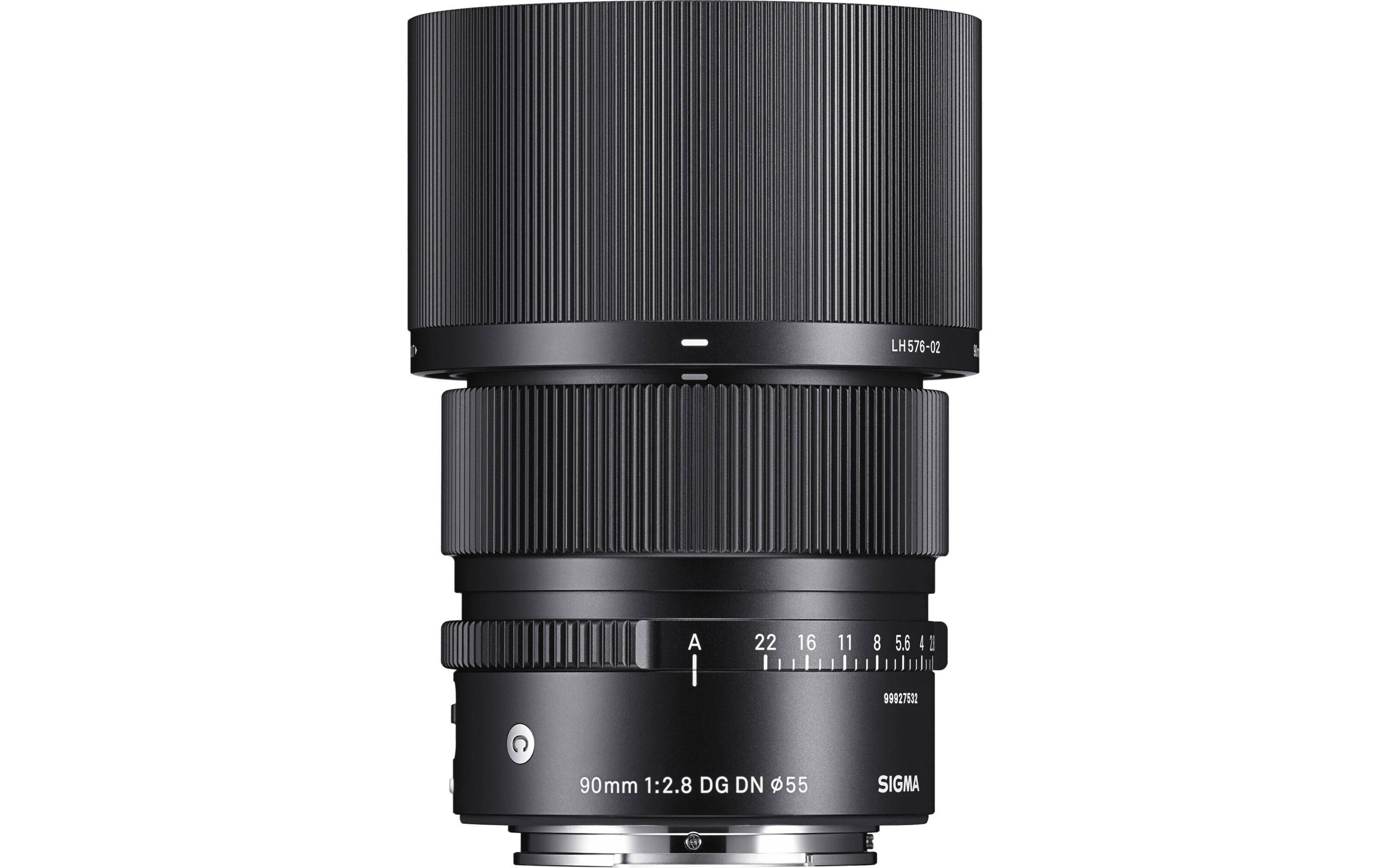 Festbrennweite 90mm F/2.8 DG DN Contemporary – Sony E-Mount<br>Kompaktes und robustes Objektiv für jeden Tag