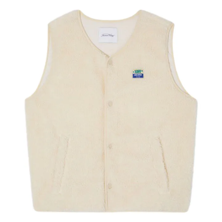 American Vintage Veste Sans Manches Hoktown | Ecru