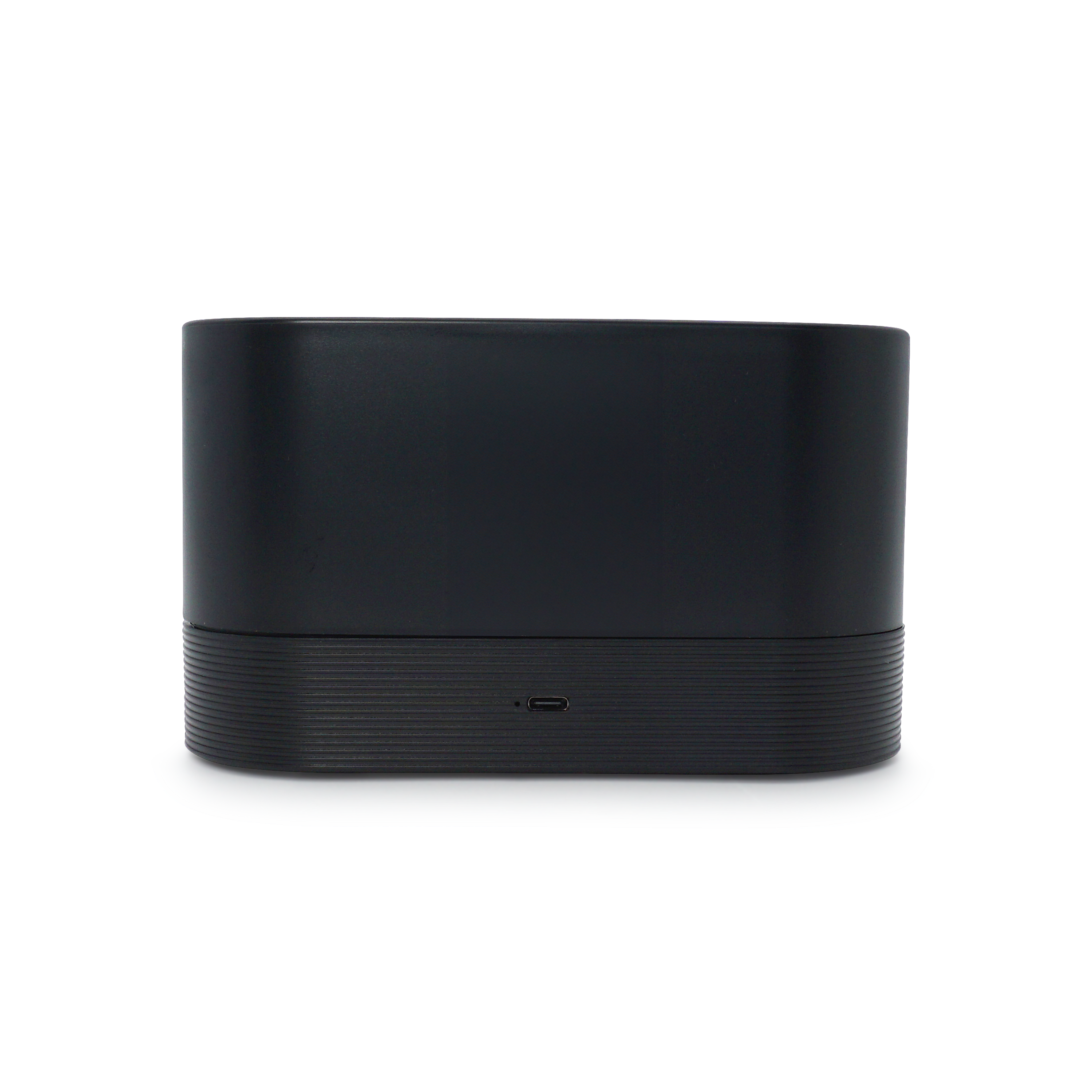 (180ml) USB Luftbefeuchter Flammen Beleuchtung Aroma Öl Diffuser mit LED Beleuchtung - Schwarz