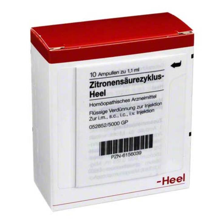 Zitronensäurezyklus Heel Ampullen, 10 St
