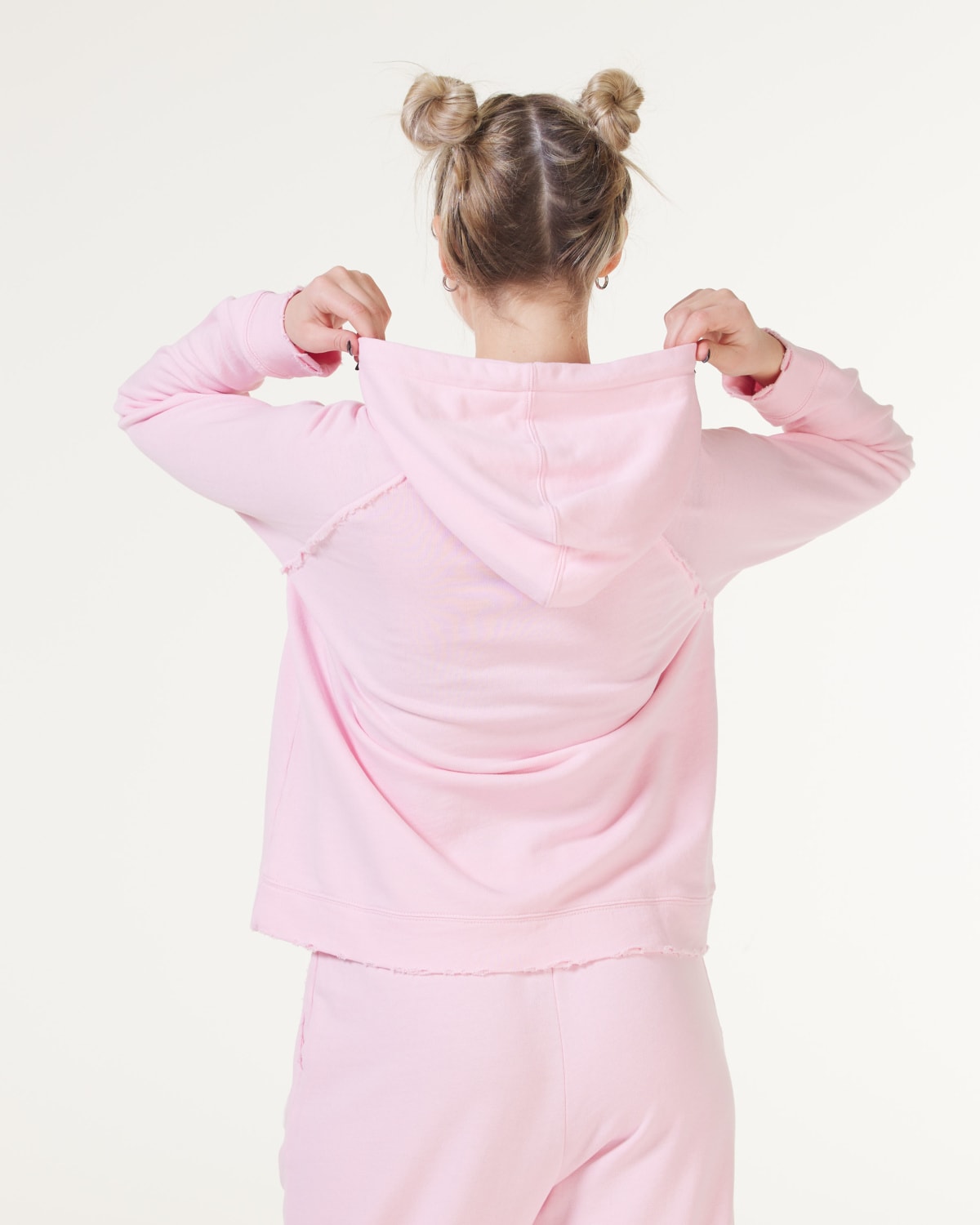 Bumpro SkyDye Trashed Hoodie Pink Pastel