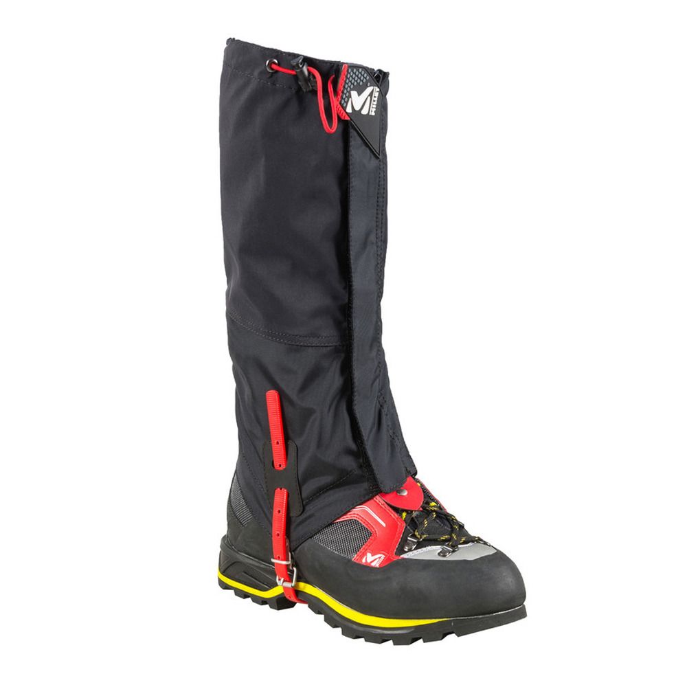 Millet ALPINE DRY EDGE - Guêtres black/red