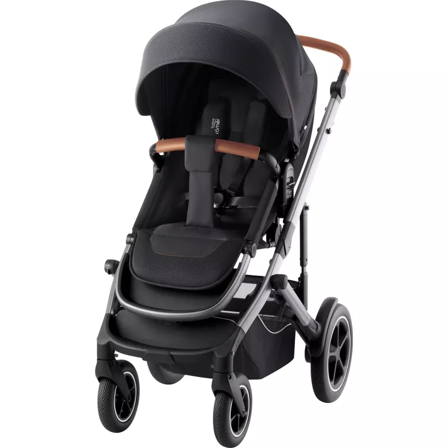 Britax Römer 3 in 1 Kinderwagen Smile 5Z Babyschale 5Z2 Fossil Grey