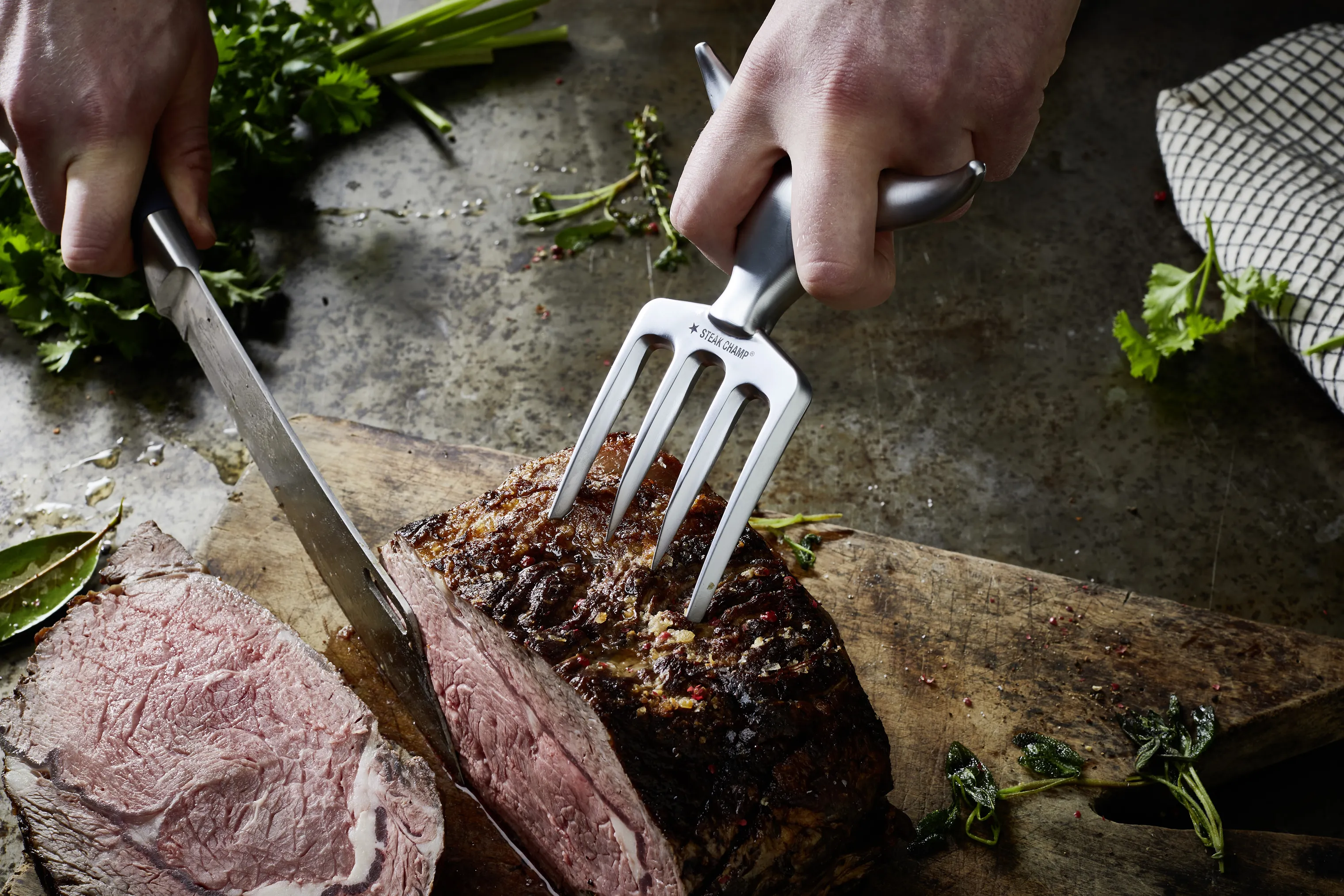 Steak Champ Bull Fork Stegegaffel