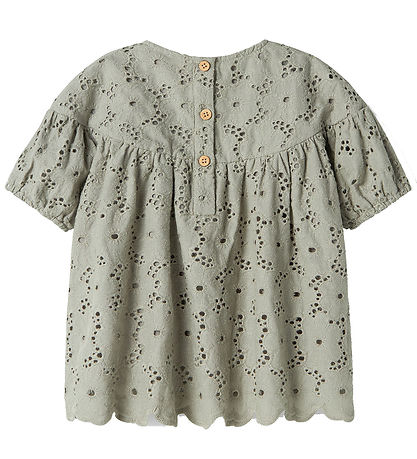 Lil' Atelier Bluse - NmfDally - Forest Nebel
