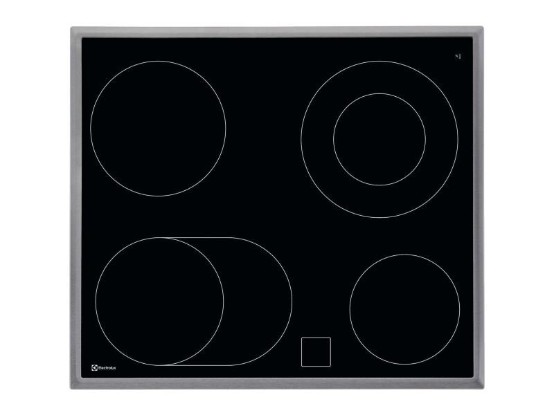 Electrolux Glaskeramik-Kochfeld GK58CCN Aufliegend Glaskeramik-Kochfeld mit 4 Herdplatten