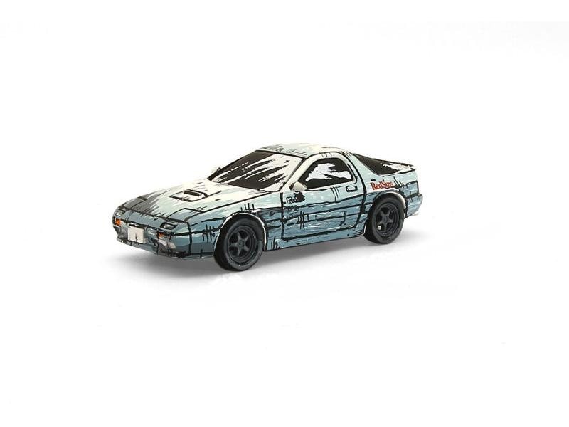 Kyosho Initial-D Comic Edition 3 Cars Set, 1:64 Detailgetreues Modellauto für Sammler im Massstab 1:64