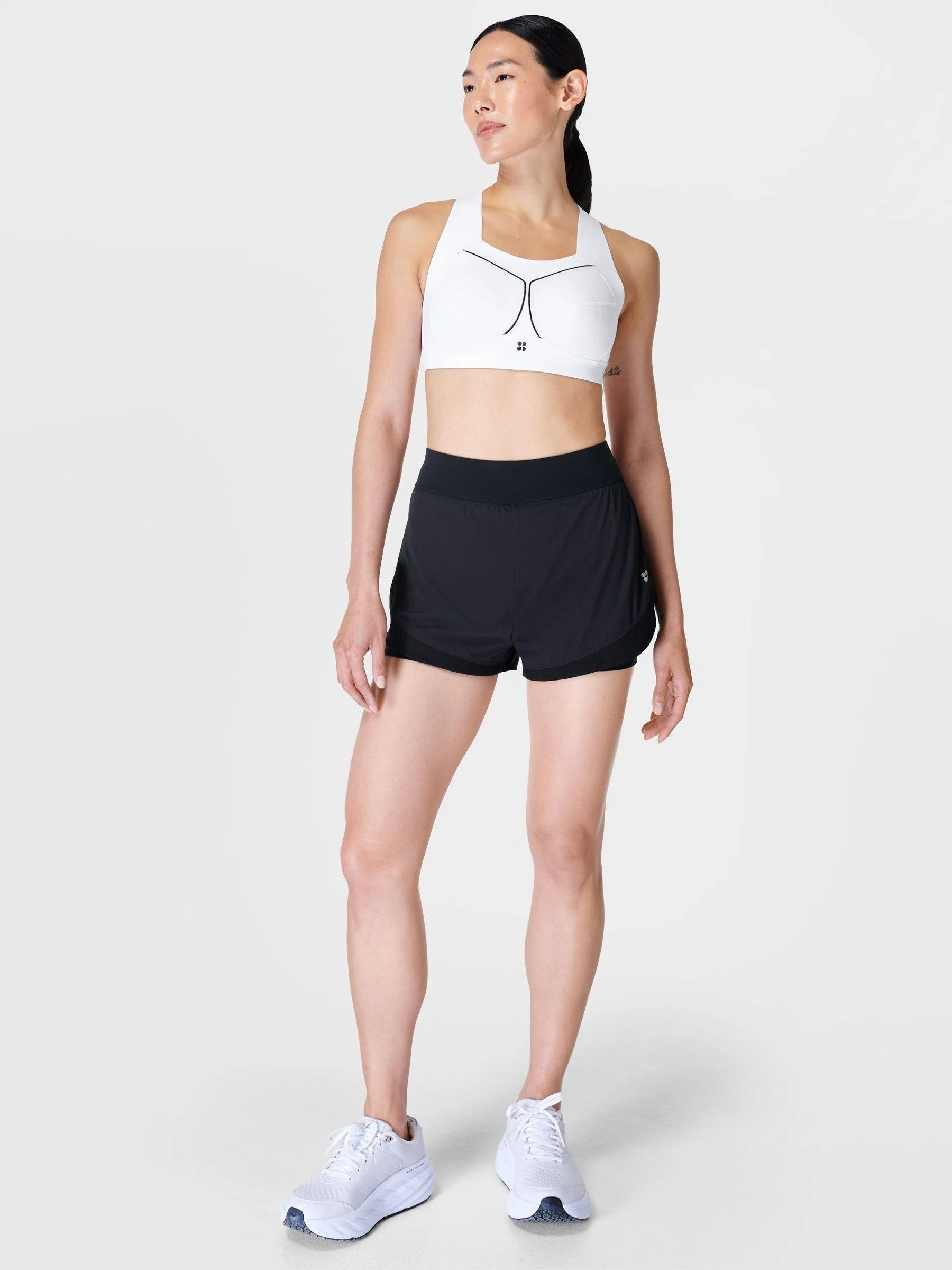 Zwart - Sweaty Betty Tempo Run Shorts