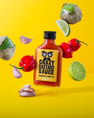Crazy Bastard Sauce Habanero & Tomatillo