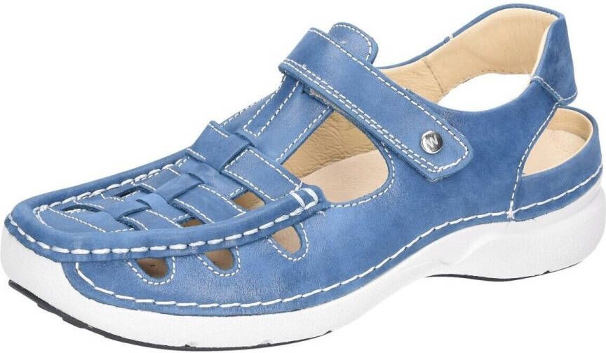 Wolky Dames Comfortschoenen 07204 Rolling Sun Blauw
