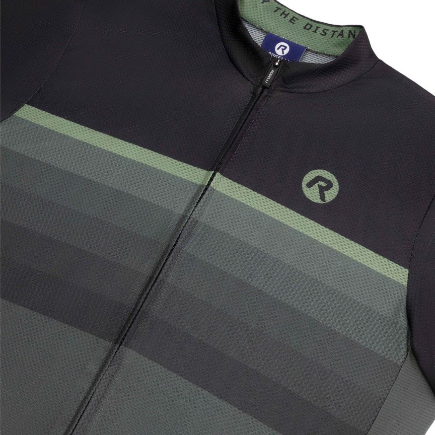 Rogelli Hero 2 Cykeltrøje Sort/Grøn