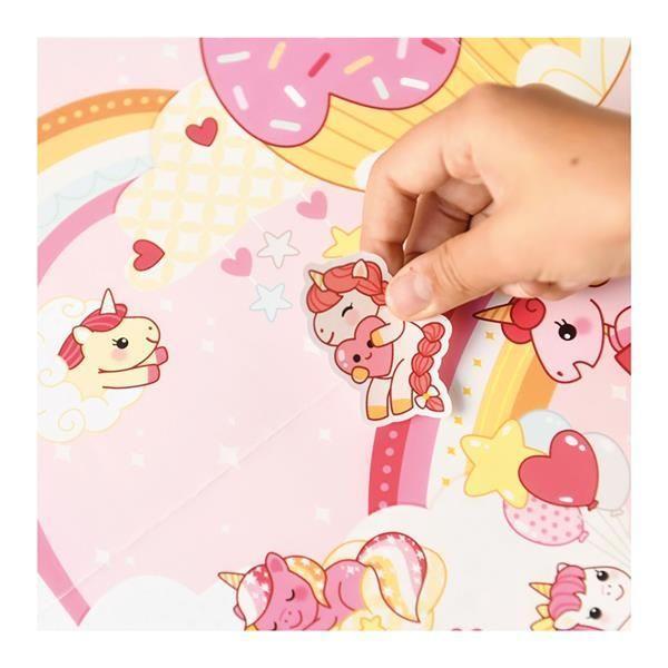 POPPIK Sticker Kreativ Poster Einhörner