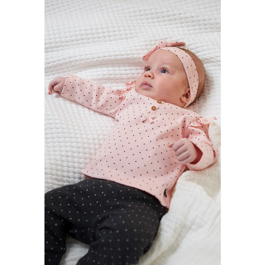 Feetje Longsleeve Dots rosa