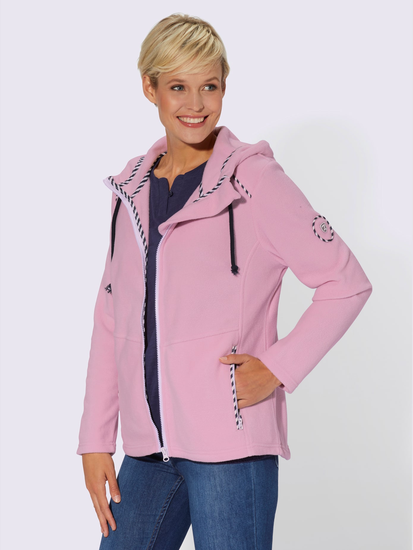 Veste polaire polyester recyclé