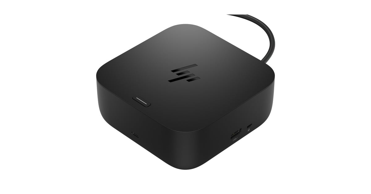 HPUSB-C 100W G6 dock dockingstation  (Zwart)