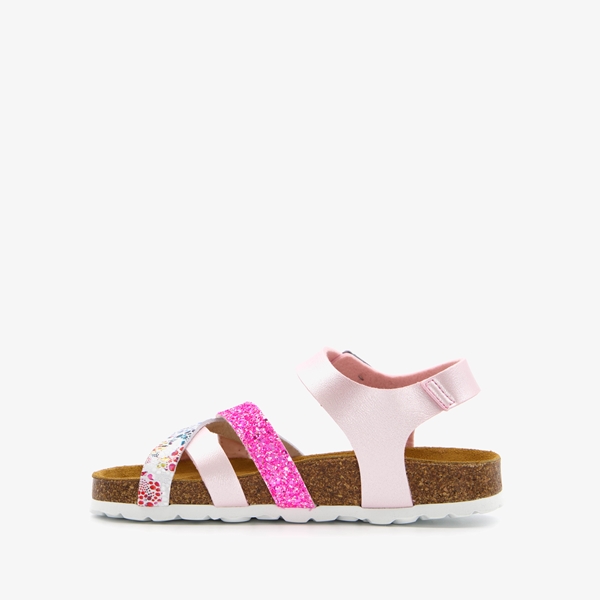 Hush Puppies meisjes bio sandalen roze glitters