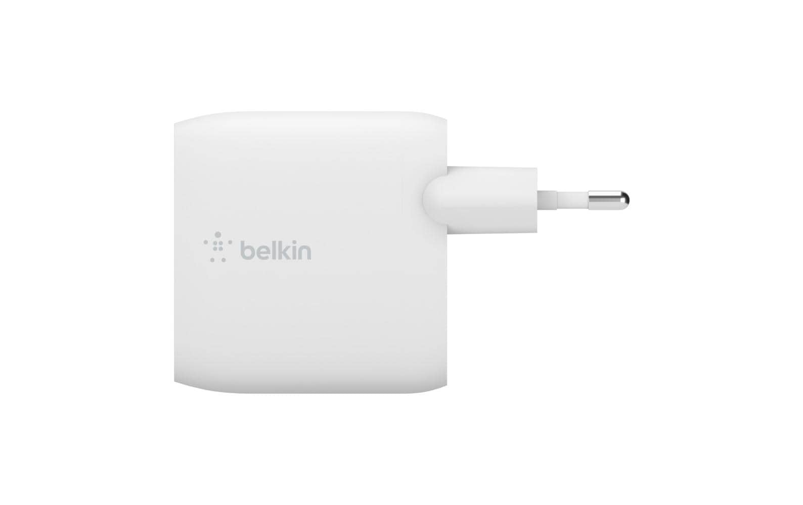 USB-Wandladegerät Boost Charge 2-Port USB-A 24W + USB-CSchnellladefähiges Ladegerät mit zwei USB-A Ports