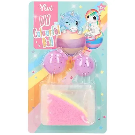 Depesche Ylvi & the Minimoomis DIY Colourful Ball, 1 Stück, 4-fach sortiert