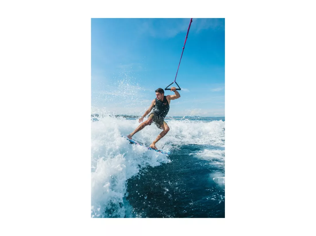 Palonnier et Corde de traction 20m - MAX 600kg COASTO pour Wakeboard - PB-CWAKELN742 -
