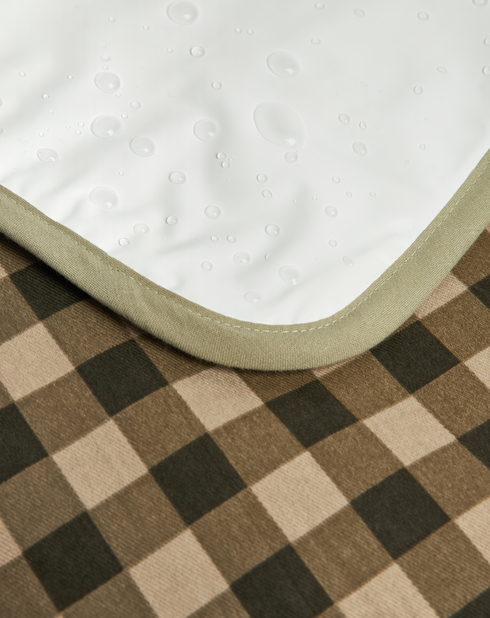 Tapis à langer hyde park imperméable | Vert