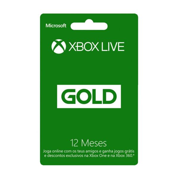 Xbox Live Gold 12 Meses Digital