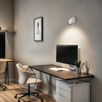 Philips opbouwspot Pongee wit