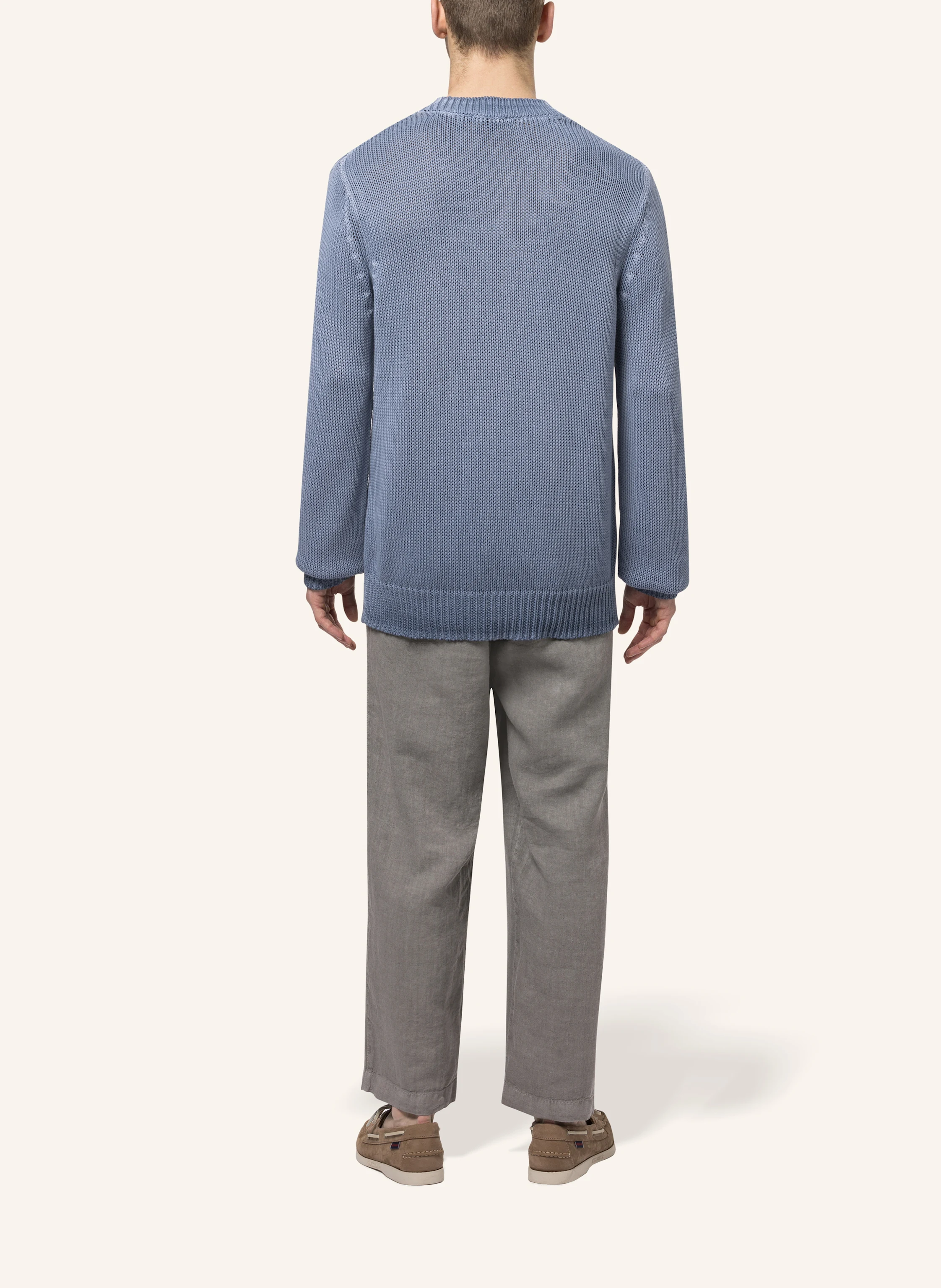 TRUSTED HANDWORK Round Neck 1/1-Sleeve Pullover