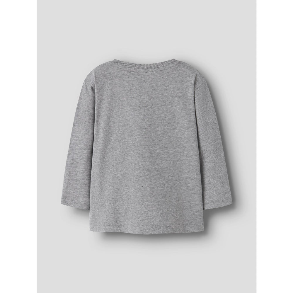 Køb Name It Grey Melange Nmmbryso Ls Nreg Top Box
