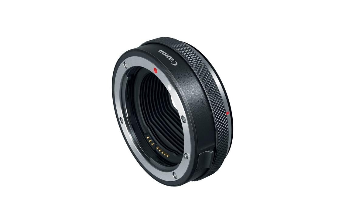 Objektiv-Adapter EF-EOS R mit Objektiv-Steuerring<br>Objektiv-Steuerring