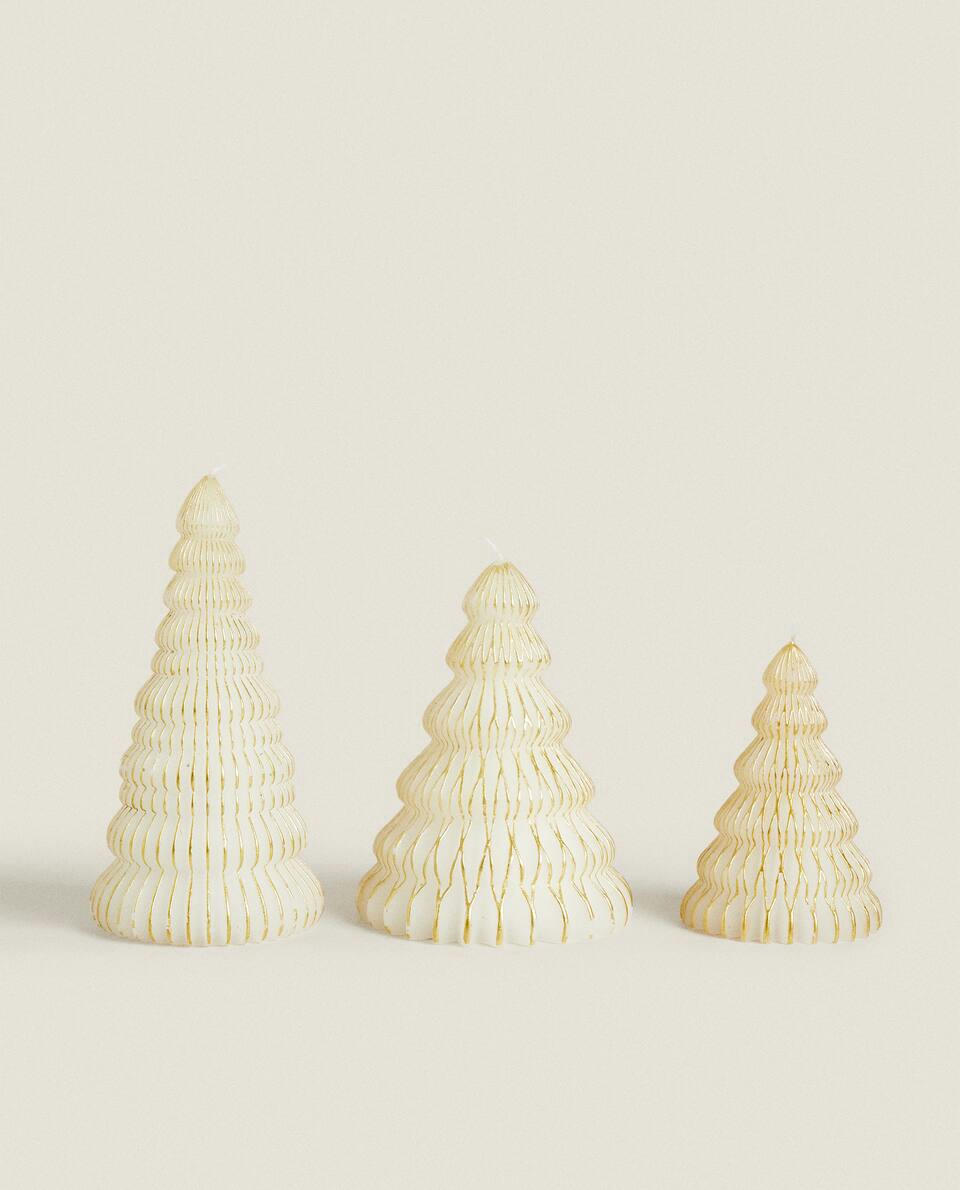 VELA DECORATIVA PARA ÁRVORE DE NATAL