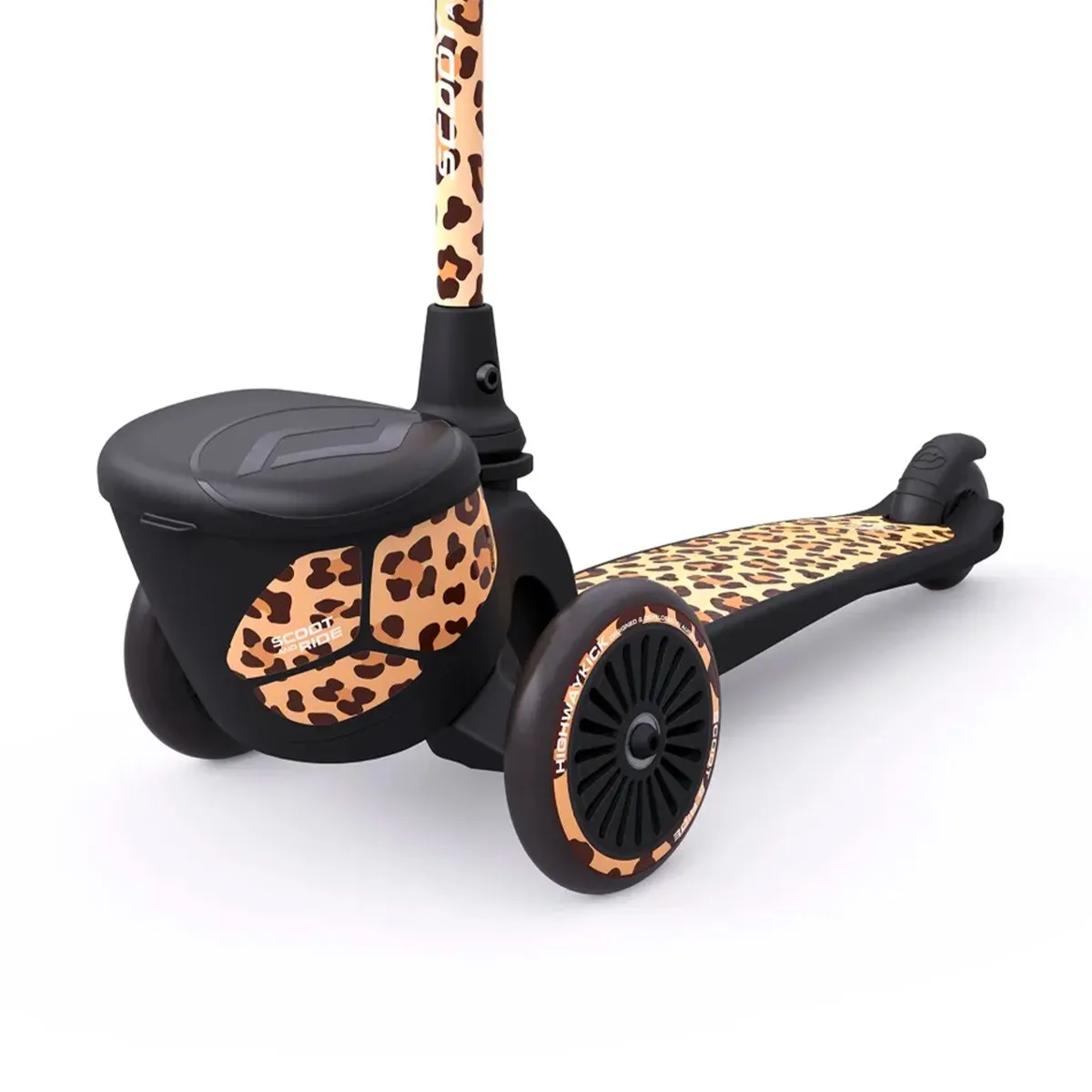 Scoot and Ride Trottinette Highwaykick 2 LifeStyle + Casque - Léopard