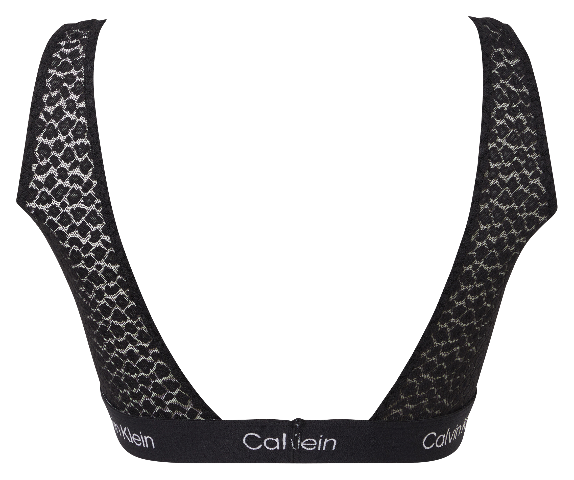 Brassière semi-transparente | Noir