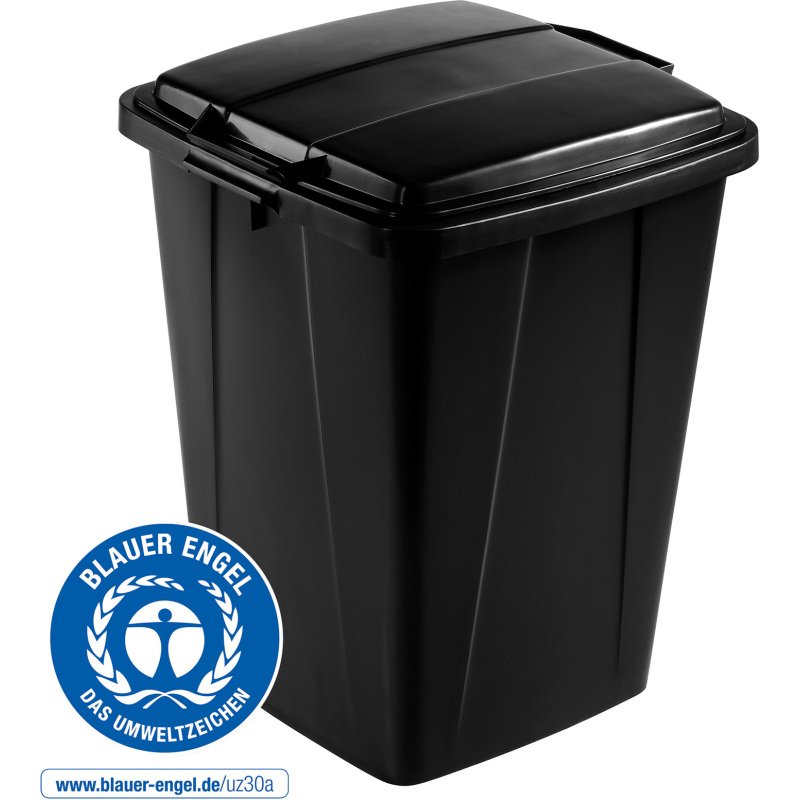 Conteneur à déchets Durabin 90 litres Durable, avec couvercle, noir