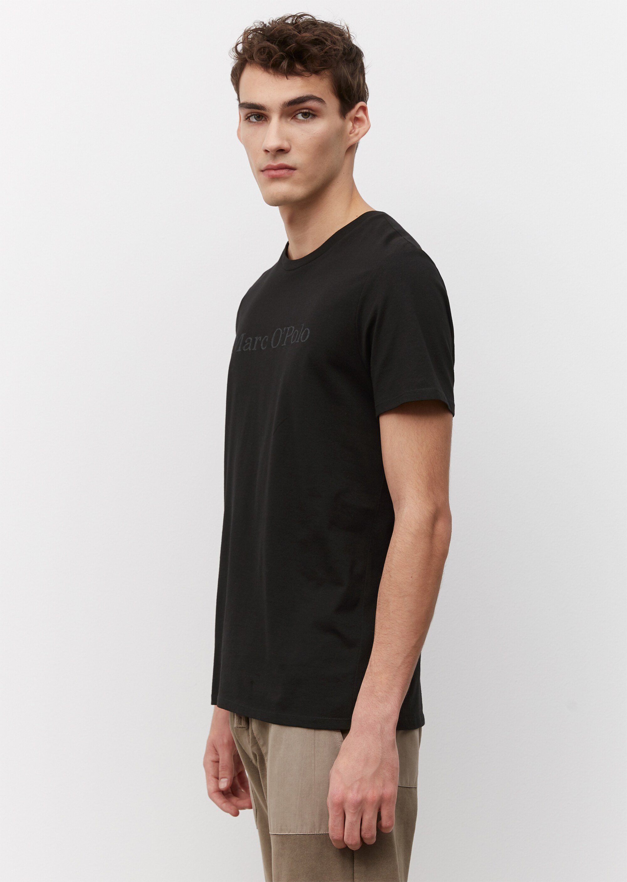Logo-T-Shirt regular aus reinem Organic Cotton