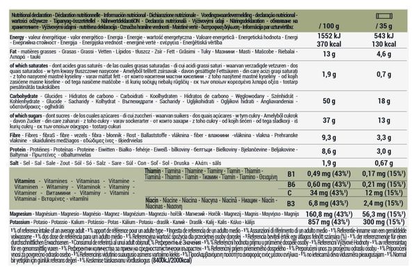 Barres énergétiques Salées Decathlon Nutrition Dattes et Graines 5x35g