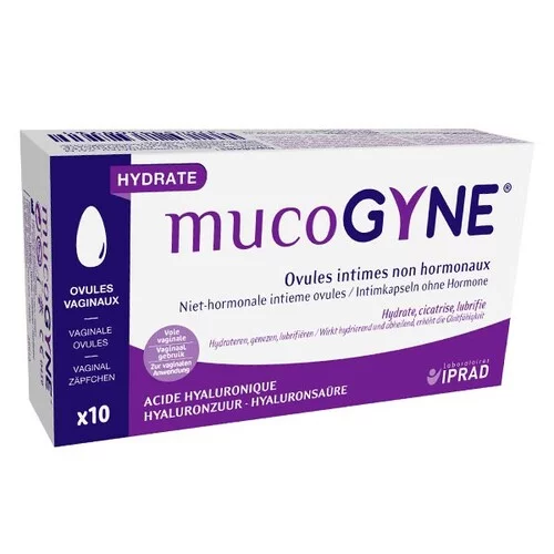 MUCOGYNE Ovules cicatrisants intimes - Boîte de 10 ovules vaginaux