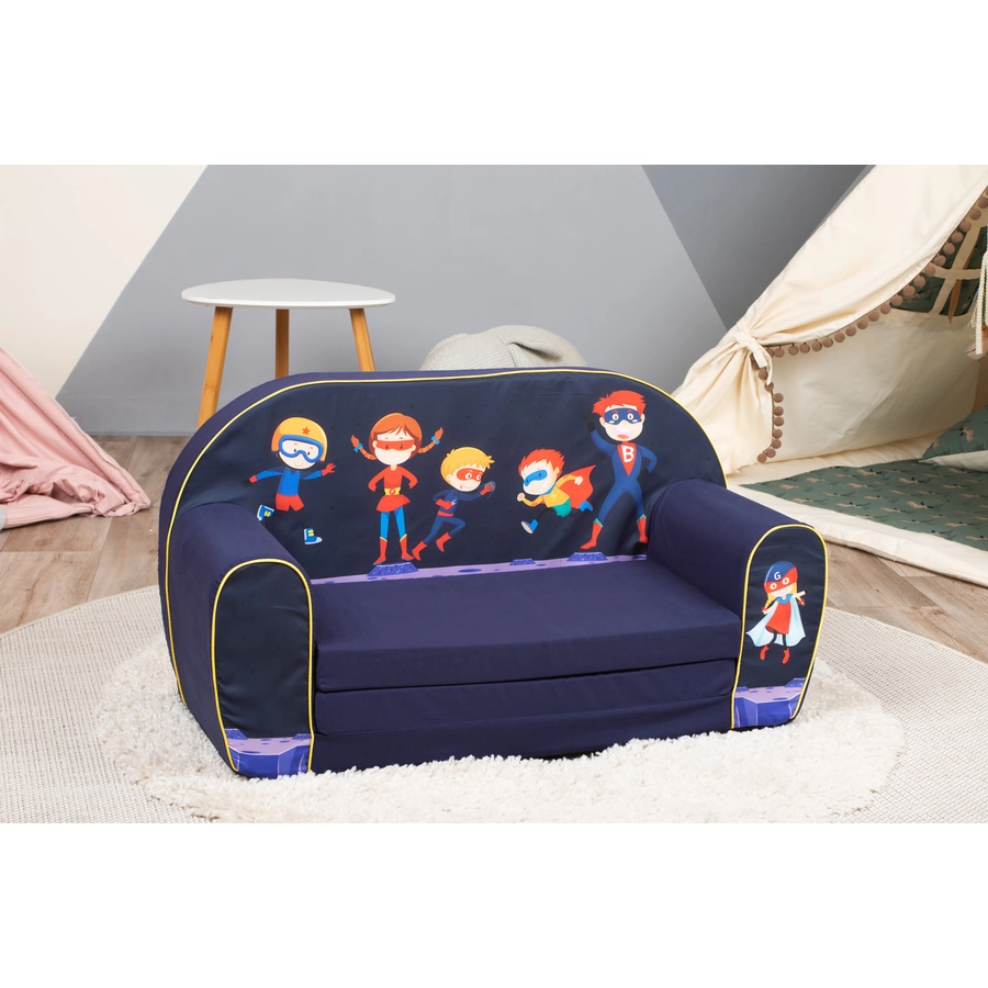 knorr toys® Kindersofa Heroes blau