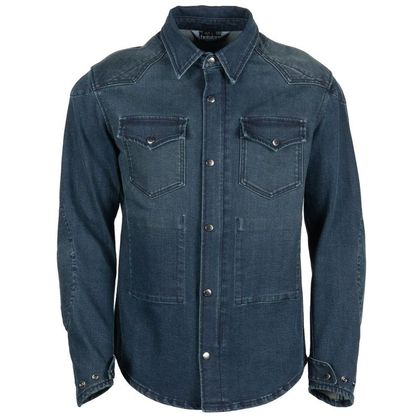 Surchemise Helstons VINCE DENIM - Bleu