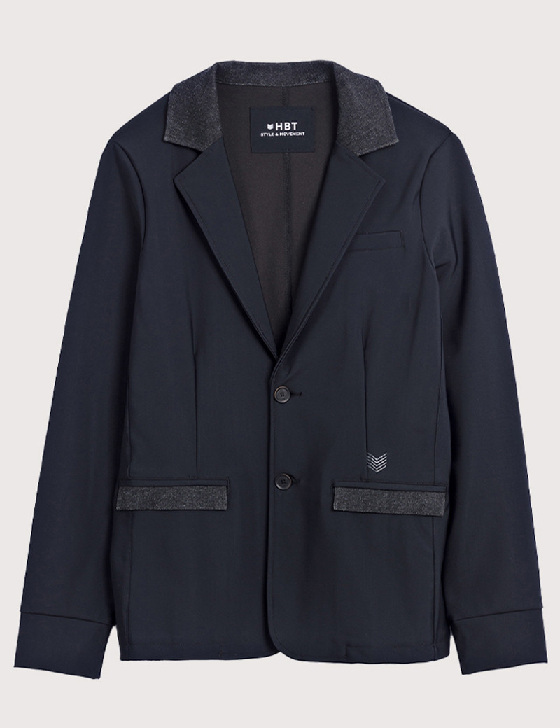 HBT DENIM CHIC | ANDY VESTE NOIR NOIR