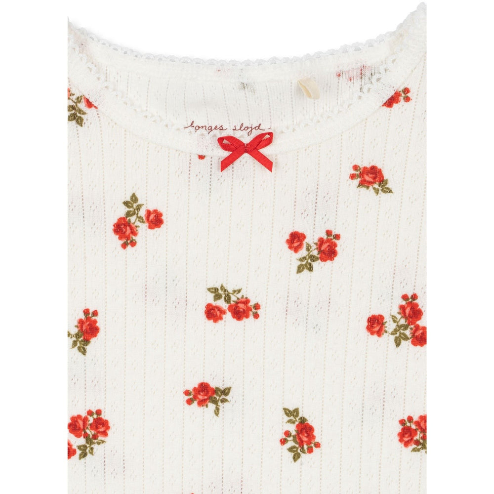 Køb Konges Sløjd Rose Red Minnie Bluse GOTS