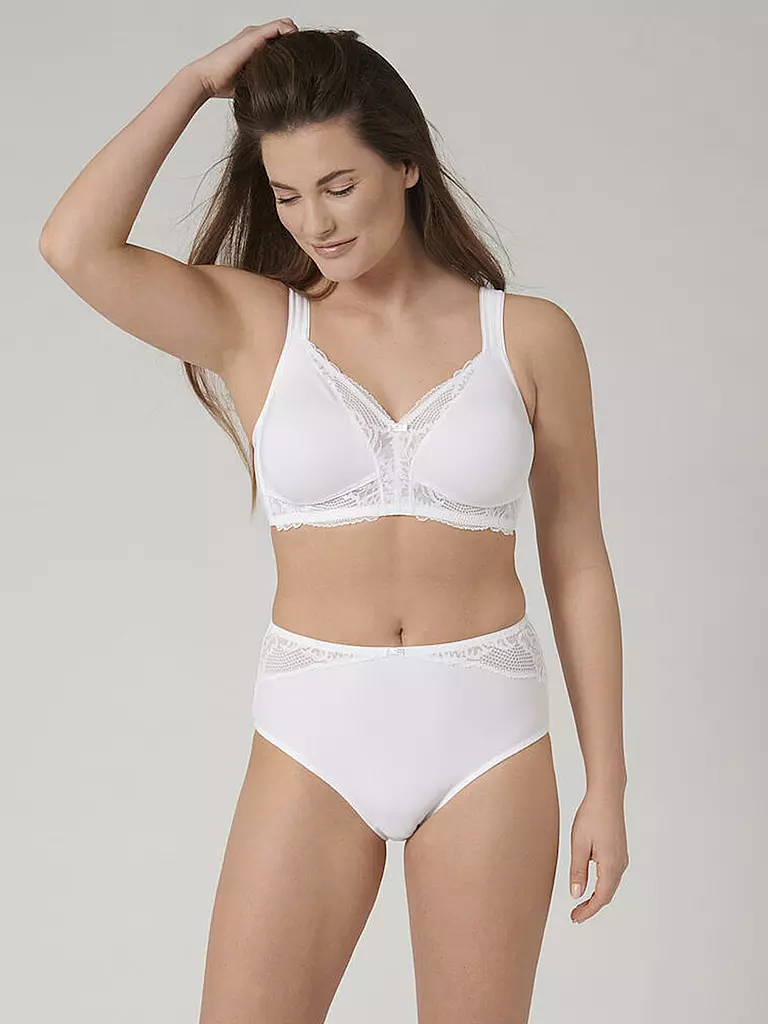 TRIUMPH BH ohne Bügel Modern Lace white weiss