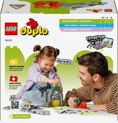 LEGO DUPLO Town 10425 Utvidelsessett med togtunnel og skinner