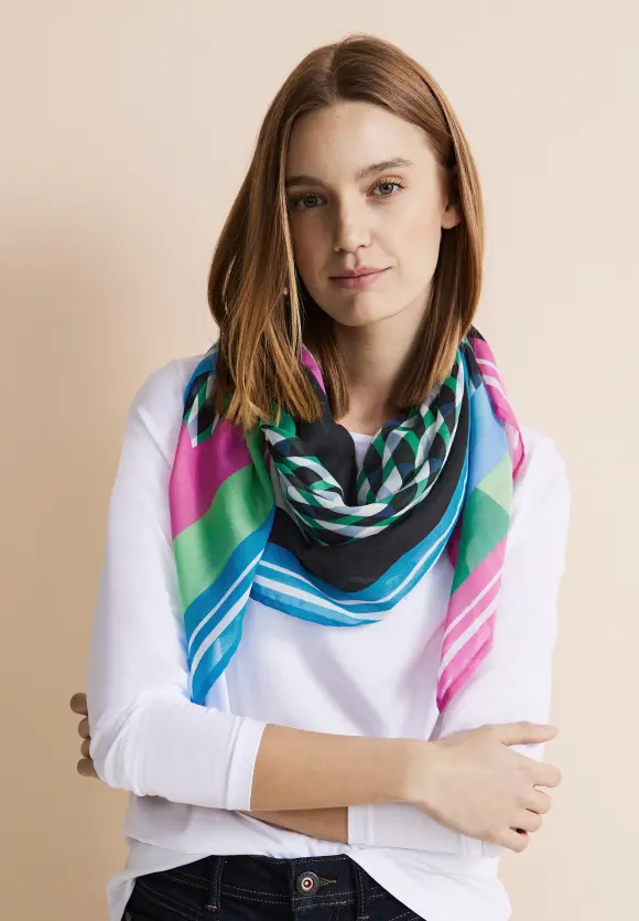 Polyester Halstuch - multicolor