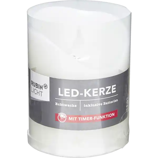 LED-Kerze 10 cm Stern cutout