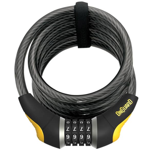 Antivol vélo ONGUARD DOBERMAN COMBO (185CM X 12MM) UNI