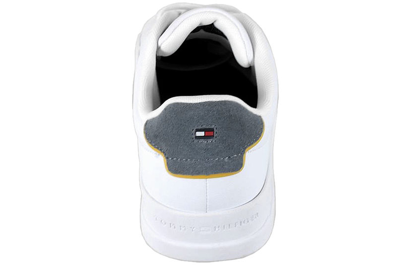TOMMY HILFIGER TH COURT L TH DETAIL ESS WHITE SNEAKER