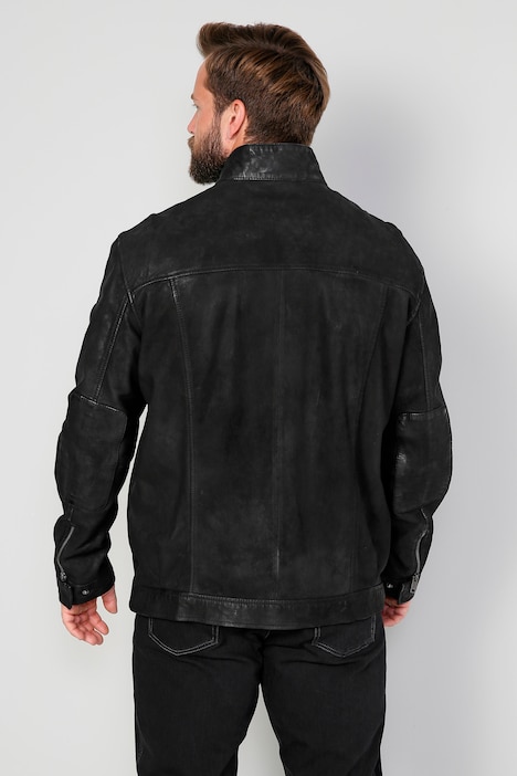 Boston Park Lederjacke, echtes Leder, bis 74