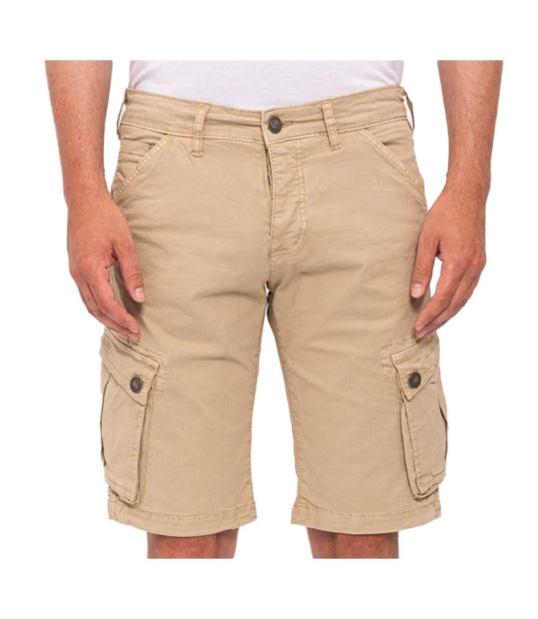 Bermuda Cargo Beige Homme Paname Brothers Betty