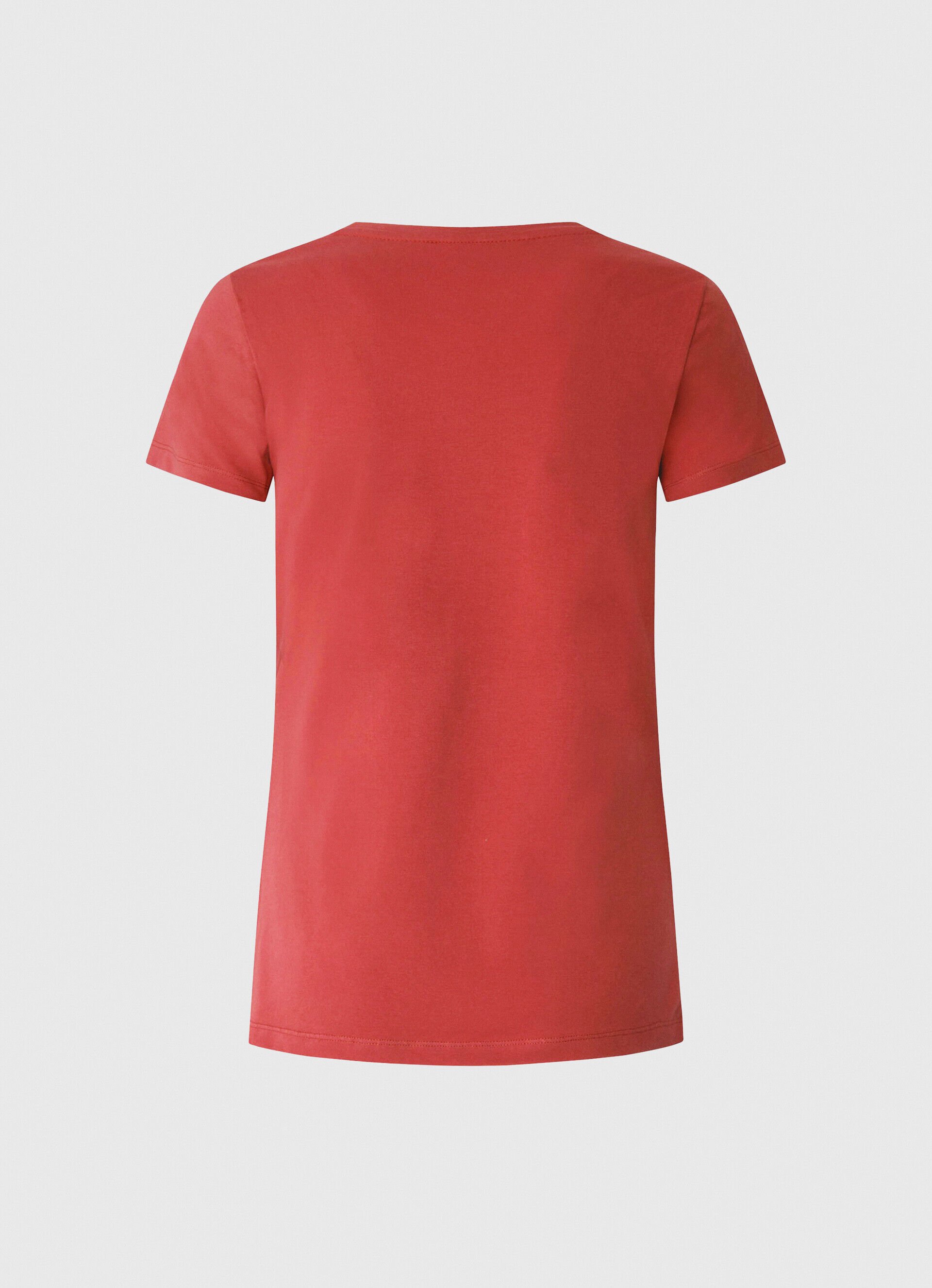 CAMISETA LYCRA LOGO ESTAMPADO - studio red