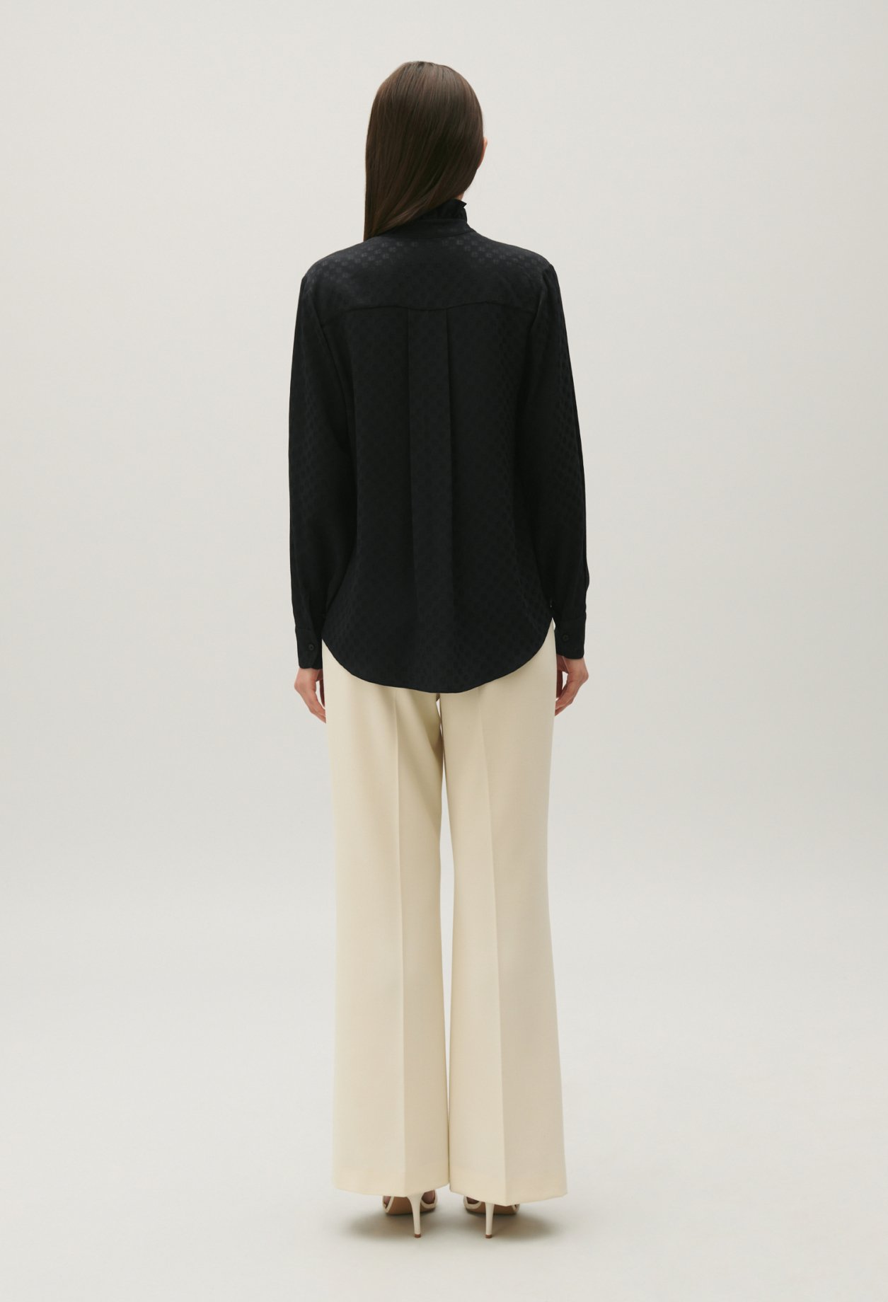 Chemise fluide noire
